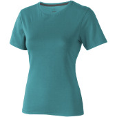 Nanaimo dames t-shirt met korte mouwen - Aqua - L