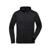 Men's Sports Zip Hoody - black - XXL