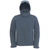 Hooded Softshell / Men Dark Grey XL