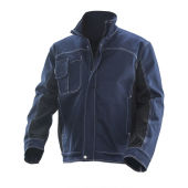 1139 Cotton jacket navy/zwart s
