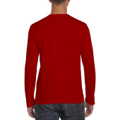 Gildan T-shirt SoftStyle LS unisex 7620 red XXL
