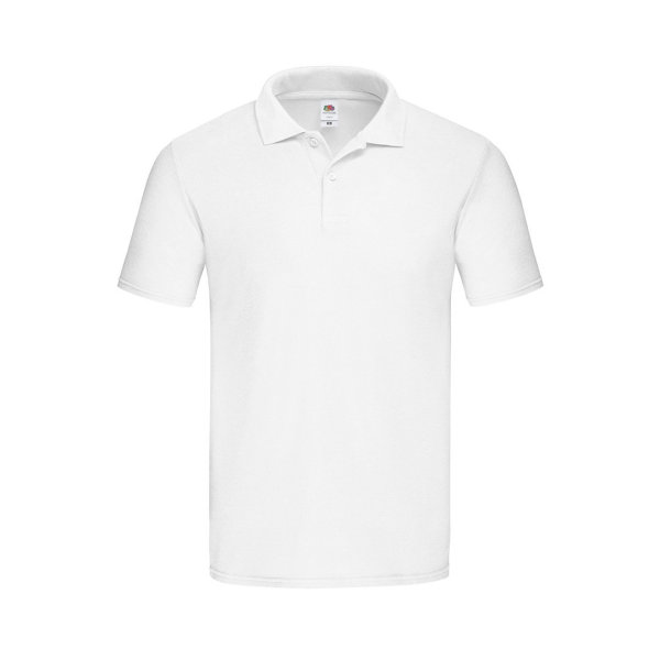 Volwassene Wit Polo Shirt Original