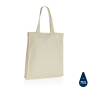 Impact AWARE™ Recycled cotton tote w/bottom 145g, off white