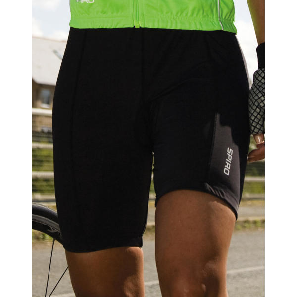 Ladies' Padded Bike Shorts - Black