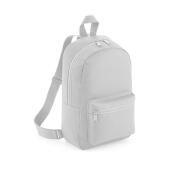 BagBase Mini Essential Fashion Backpack, Light Grey, ONE, Bagbase