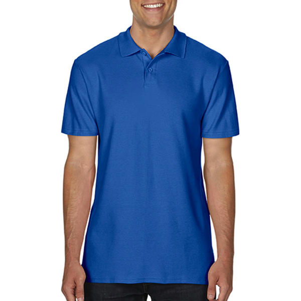 Softstyle Adult Pique Polo - Royal - 2XL