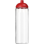 H2O Active® Vibe 850 ml sportfles met koepeldeksel - Transparant/Rood