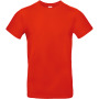 #E190 Men's T-shirt Fire Red L