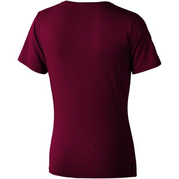Nanaimo short sleeve women's t-shirt - Burgundy - S