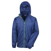 Hdi Quest Lightweight Stowable Jacket Navy / Lime XS