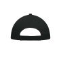 MB002 5 Panel Promo Cap Laminated - black - one size