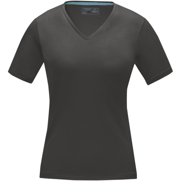 Kawartha biologisch dames t-shirt met korte mouwen - Storm grey - XXL