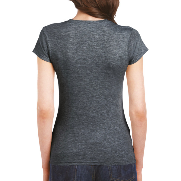 Softstyle® Fitted Ladies' T-shirt Dark Heather L