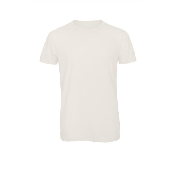 B&C Triblend T-Shirt Men, White, 3XL
