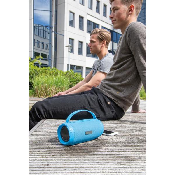 Soundboom IPX4 waterdichte 6W draadloze speaker, blauw