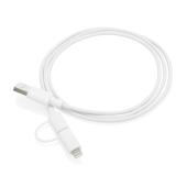 2-in-1 kabel met MFi licentie