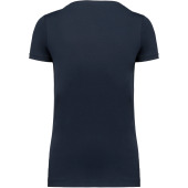 Dames-T-shirt Supima® V-hals korte mouwen Navy XXL Dames-T-shirt Supima® V-hals korte mouwen Navy XXL