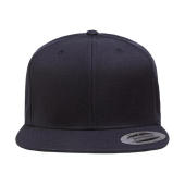 Classic Snapback Cap - Dark Navy/Dark Navy - One Size