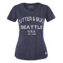 -Pacific city tee dames denim mél xs