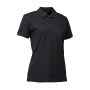 Polo shirt | stretch | women - Black, 6XL