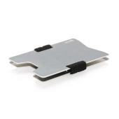 Aluminium RFID anti-skimming creditcard houder, zilverkleuri