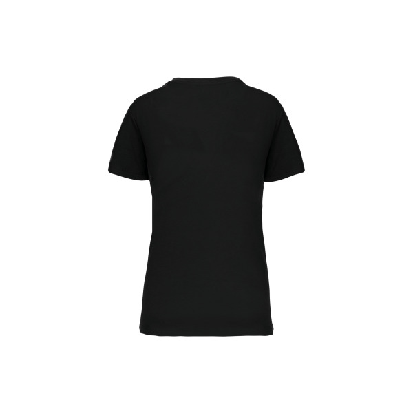 Dames-t-shirt BIO150 V-hals Black XS