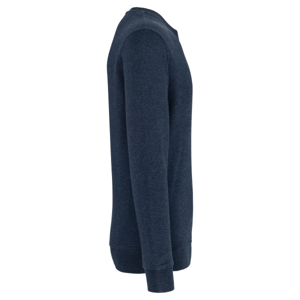 Ecologische uniseks sweater met ronde hals Navy Blue Heather XL