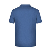 Men's Basic Polo - light-denim-melange - 3XL