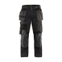 Werkbroek met stretch en gereedschapszakken