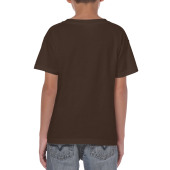Gildan T-shirt Heavy Cotton SS for kids 105 dark chocolate L