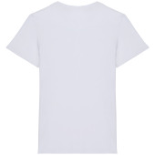 Afgewassen uniseks T-shirt korte mouwen Washed white XS