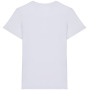 Afgewassen uniseks T-shirt korte mouwen Washed white XS