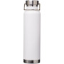 Thor 650 ml copper vacuum insulated sport bottle - White