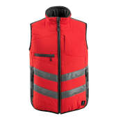hi-vis rood/donkerantraciet