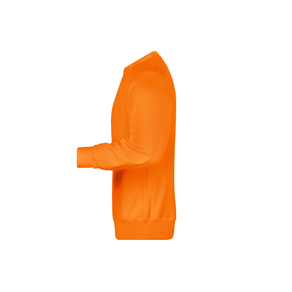 8022 Men´s Sweat oranje S