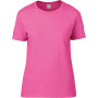 Premium Cotton® Ring Spun Semi-fitted Ladies' T-shirt Azalea M