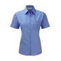 Ladies' Poplin Shirt - Corporate Blue - L (40)