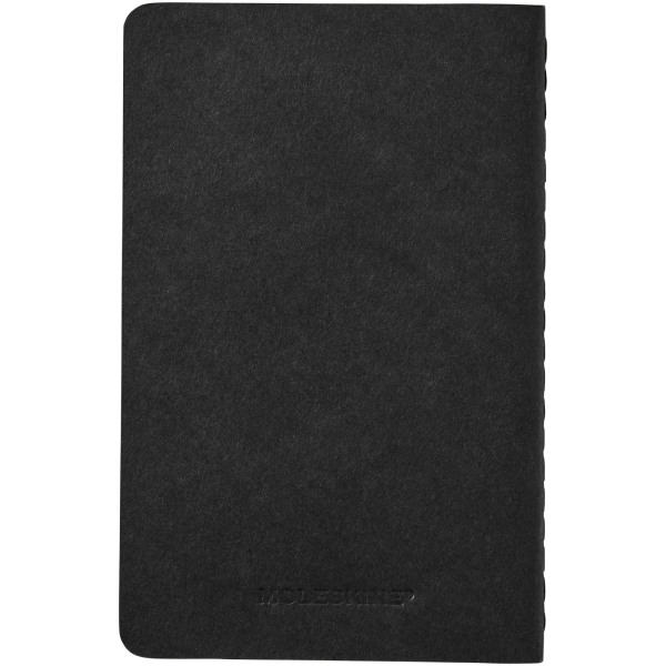 Moleskine Cahier Journal PK - ruled - Solid black