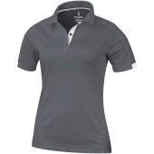 Kiso cool fit dames polo met korte mouwen - Staalgrijs - S