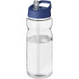 H2O Active® Base 650 ml bidon met fliptuitdeksel - Transparant/Blauw