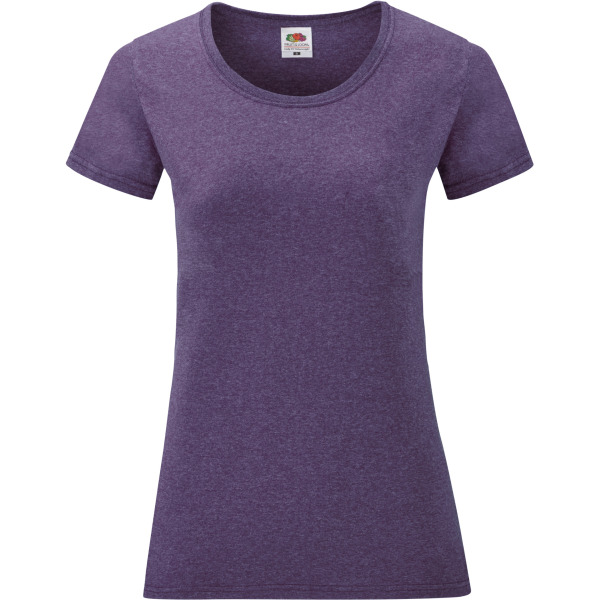 Lady-fit Valueweight T (61-372-0) Heather Purple XL
