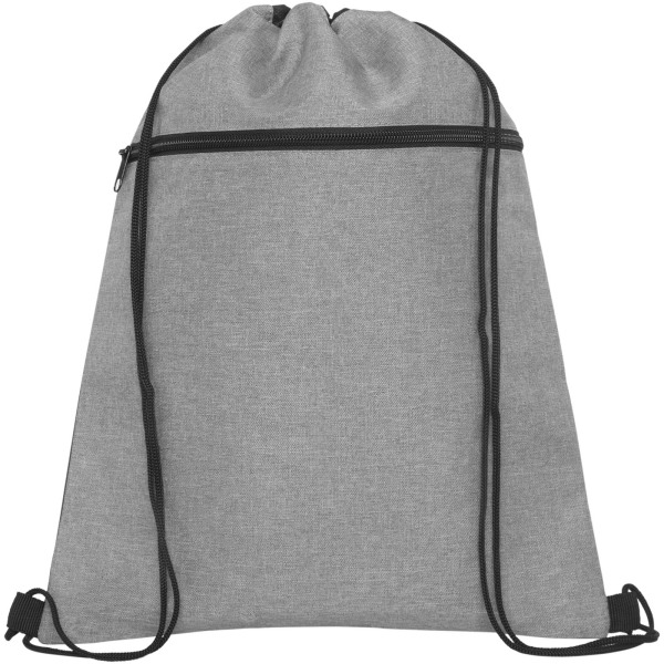 Hoss drawstring backpack 5L - Heather medium grey