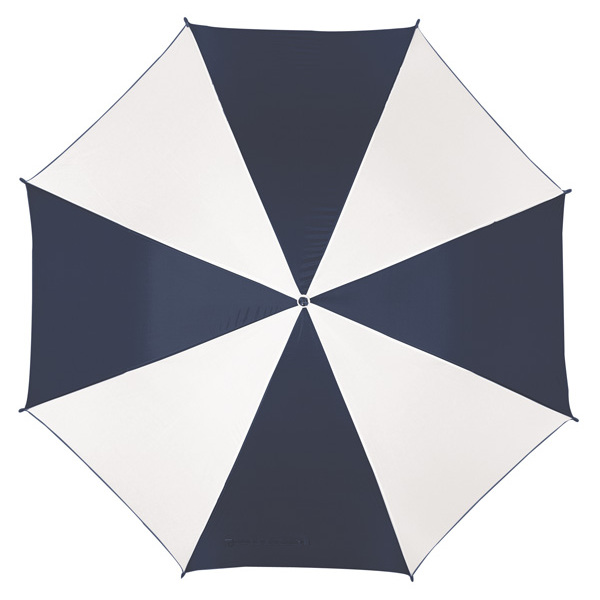 Automatisch te openen paraplu DISCO - wit, zwart