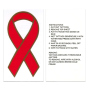AIDS Awareness Tattoo Stickers