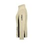 Ladies' Workwear Fleece Jacket - STRONG - - stone/black - 3XL