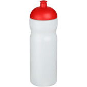 Baseline® Plus 650 ml sportfles met koepeldeksel - Transparant/Rood