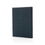 Impact Aware™ A5 notebook with magnetic closure, navy