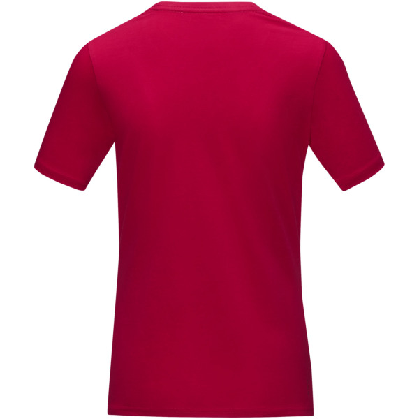 Azurite dames T-shirt met korte mouwen GOTS biologisch textiel - Rood - M