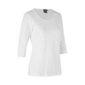 Stretch T-shirt | ¾ sleeve | women