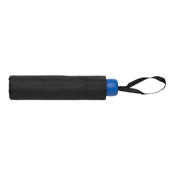 20.5" Impact AWARE™ RPET 190T pongee mini paraplu, blauw